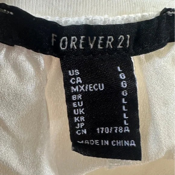 Forever 21 White Bubble Mini Skirt - Picture 3 of 3